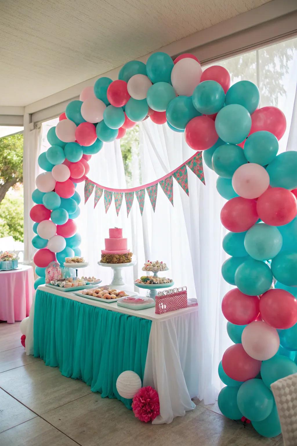 Delight in a harmonious color palette that brings your baby shower theme to life.