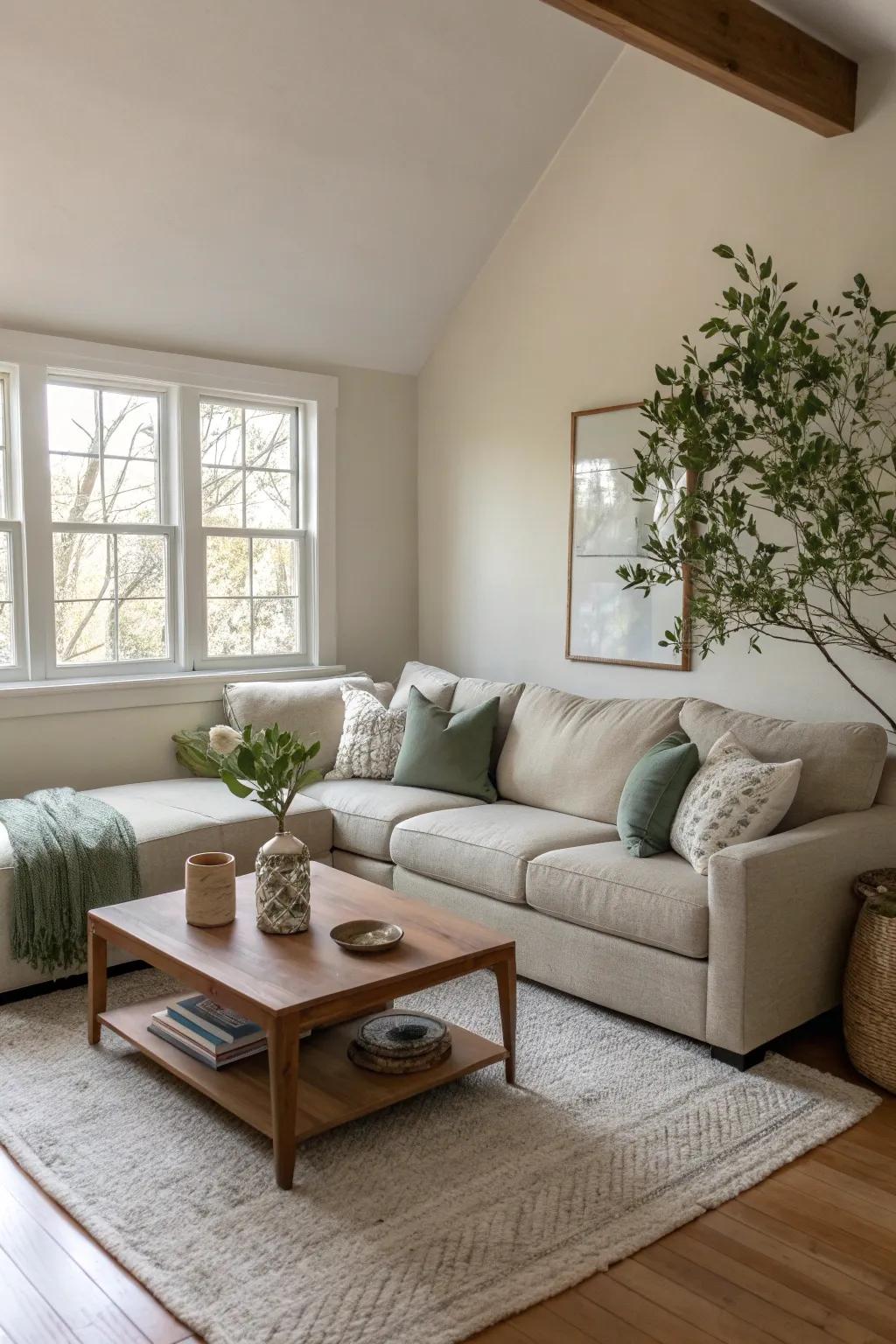 Make the most of your corners with a sectional that maximizes space and comfort.