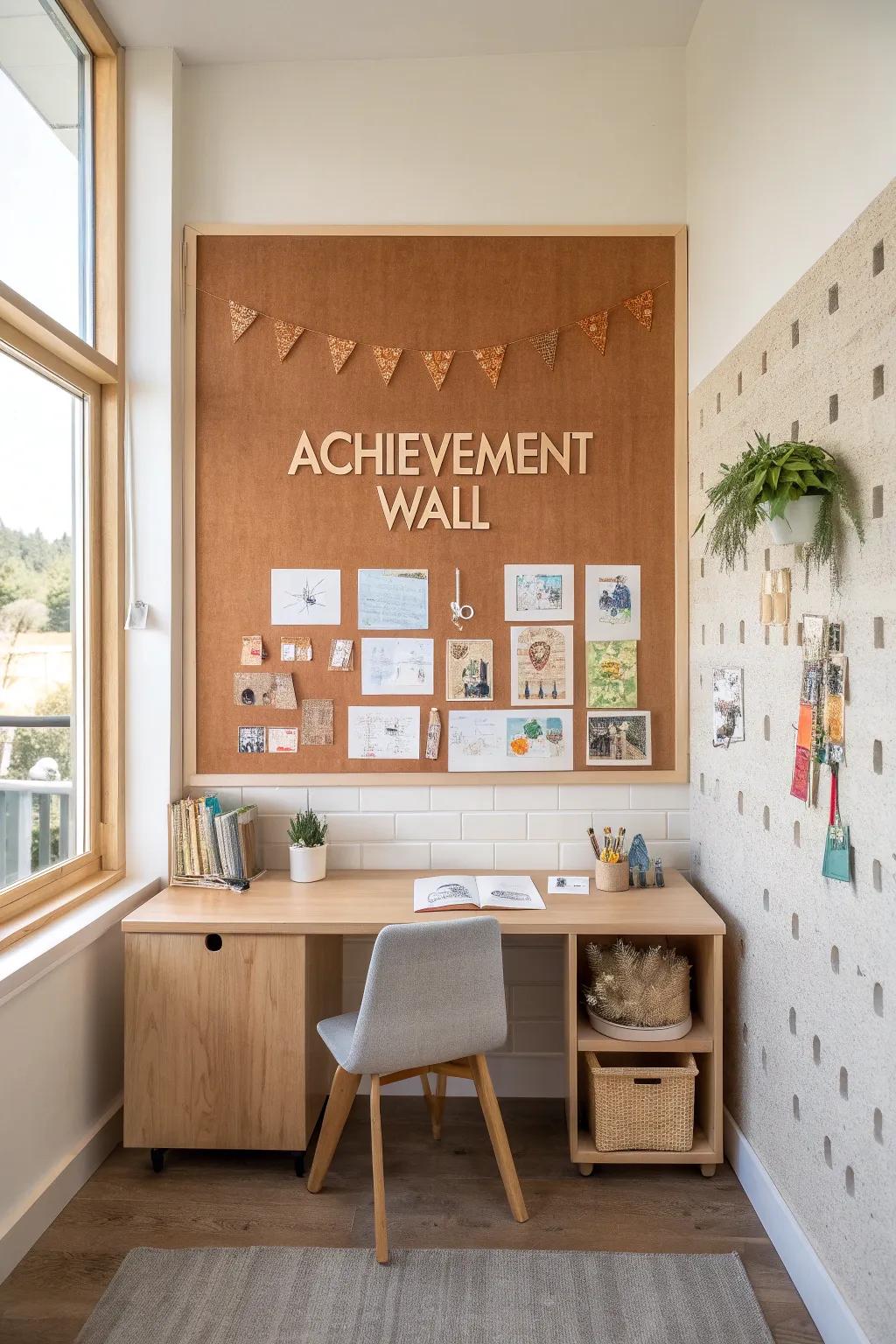 Celebrate student success with a board dedicated to their outstanding work.