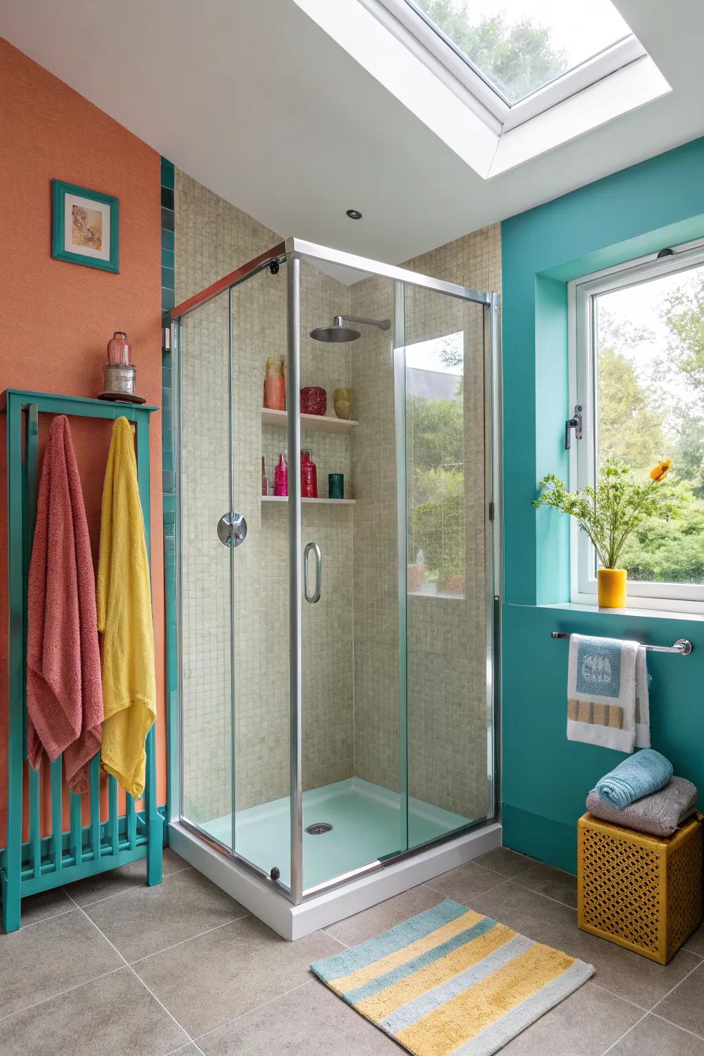 Corner showers make the most of your space without sacrificing style.
