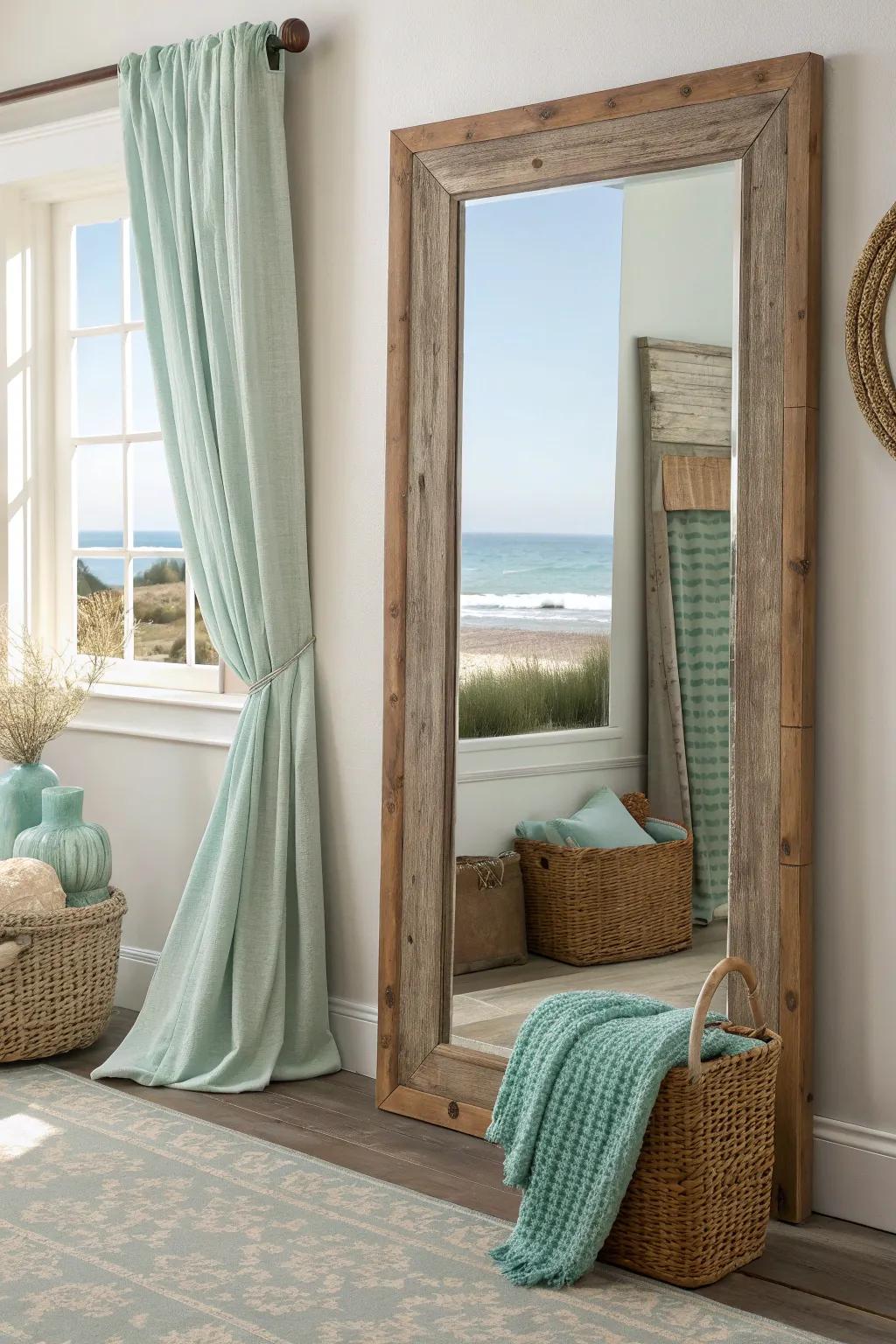 Add character and sustainability with stunning reclaimed wood frames.