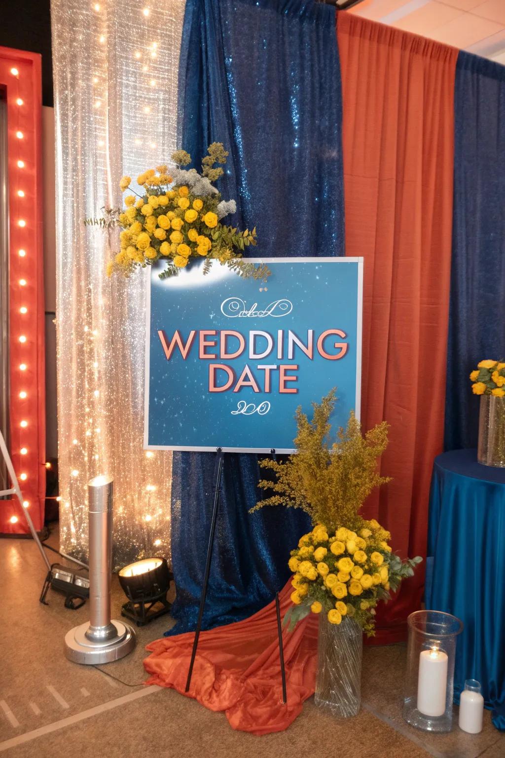 Capture the essence of your love story with photo booth details that speak volumes.