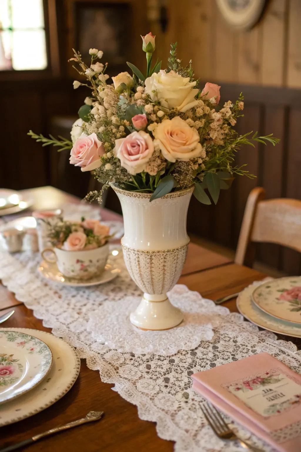 Add a touch of nostalgia with vintage elements that tell a story.