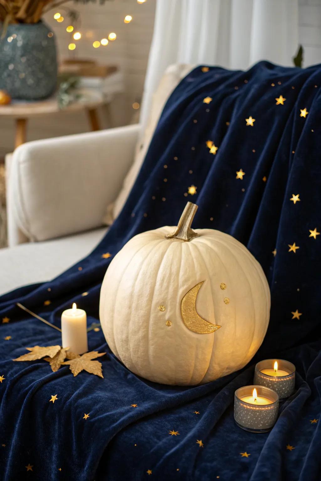 Capture the drama of an eclipse with a pumpkin carving that showcases this celestial event. #EclipseArt #PumpkinMagic