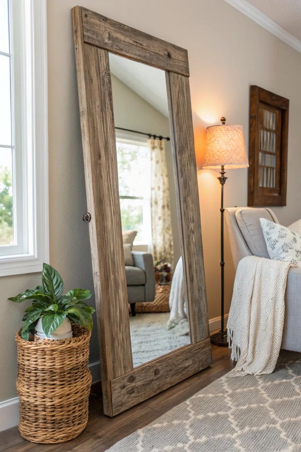 Add height and drama with floor mirrors that redefine space. 🪞 #FloorMirrors #InteriorDesign