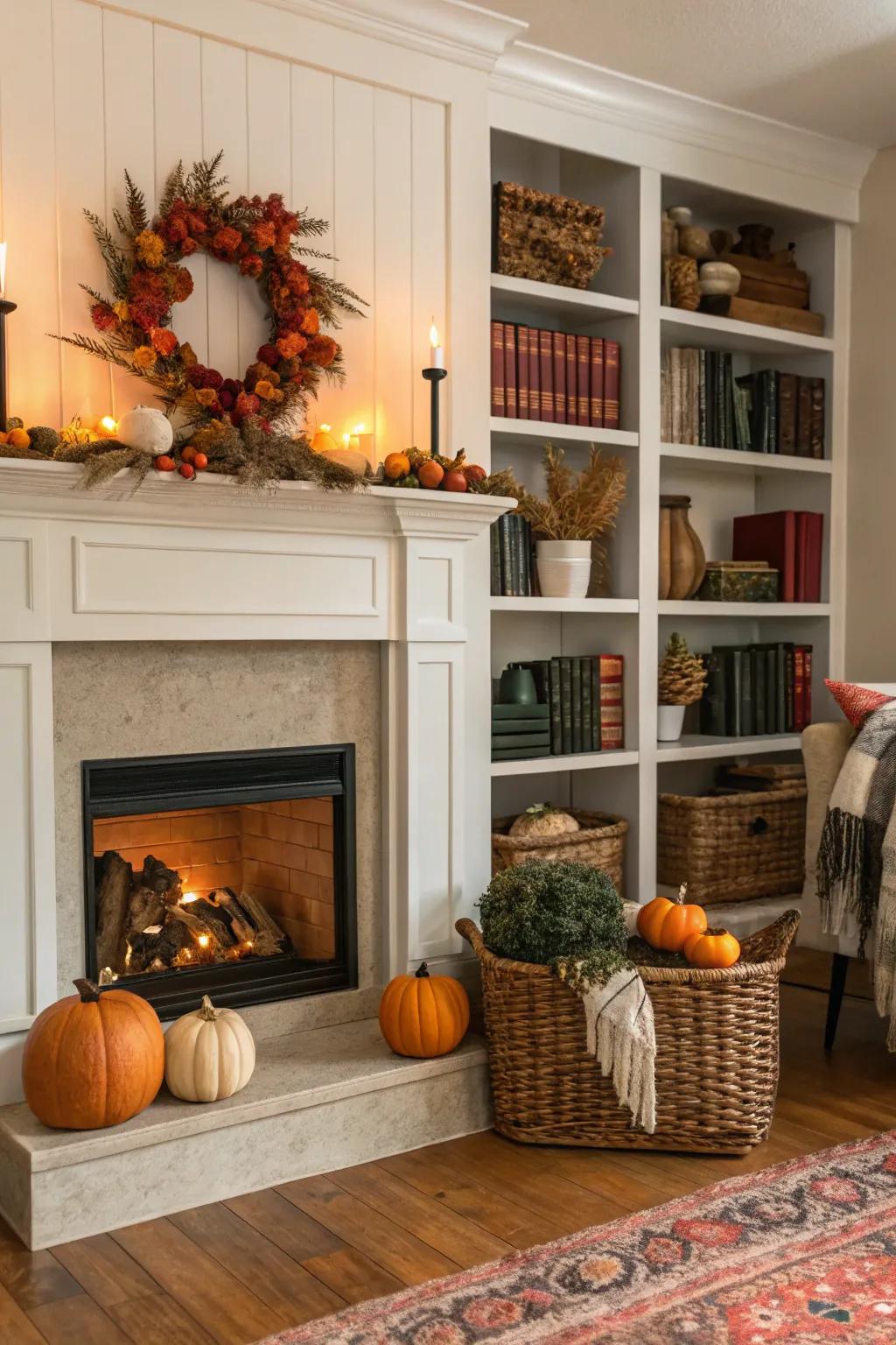 Celebrate the seasons with decor that evolves along with the time of year.