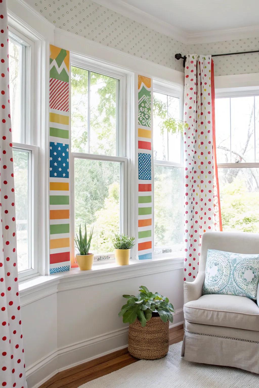 Bring joy to your space with playful trim patterns that delight. 🎨 #PlayfulPatterns #WhimsicalDecor