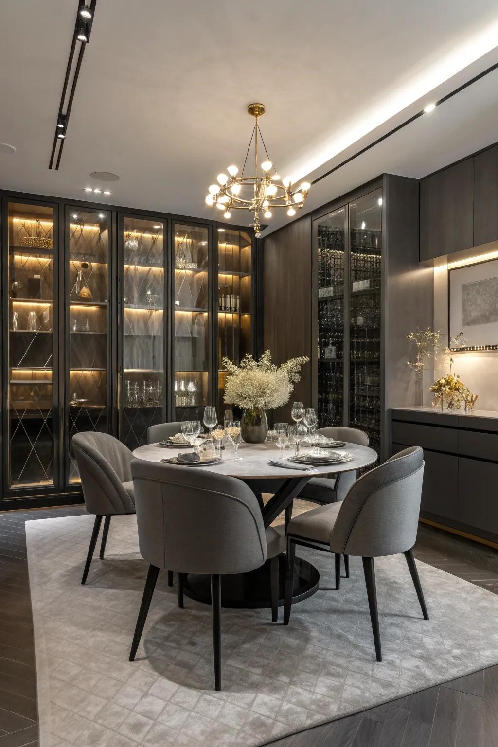 Find beauty in simplicity with a minimalist approach to dining room design.