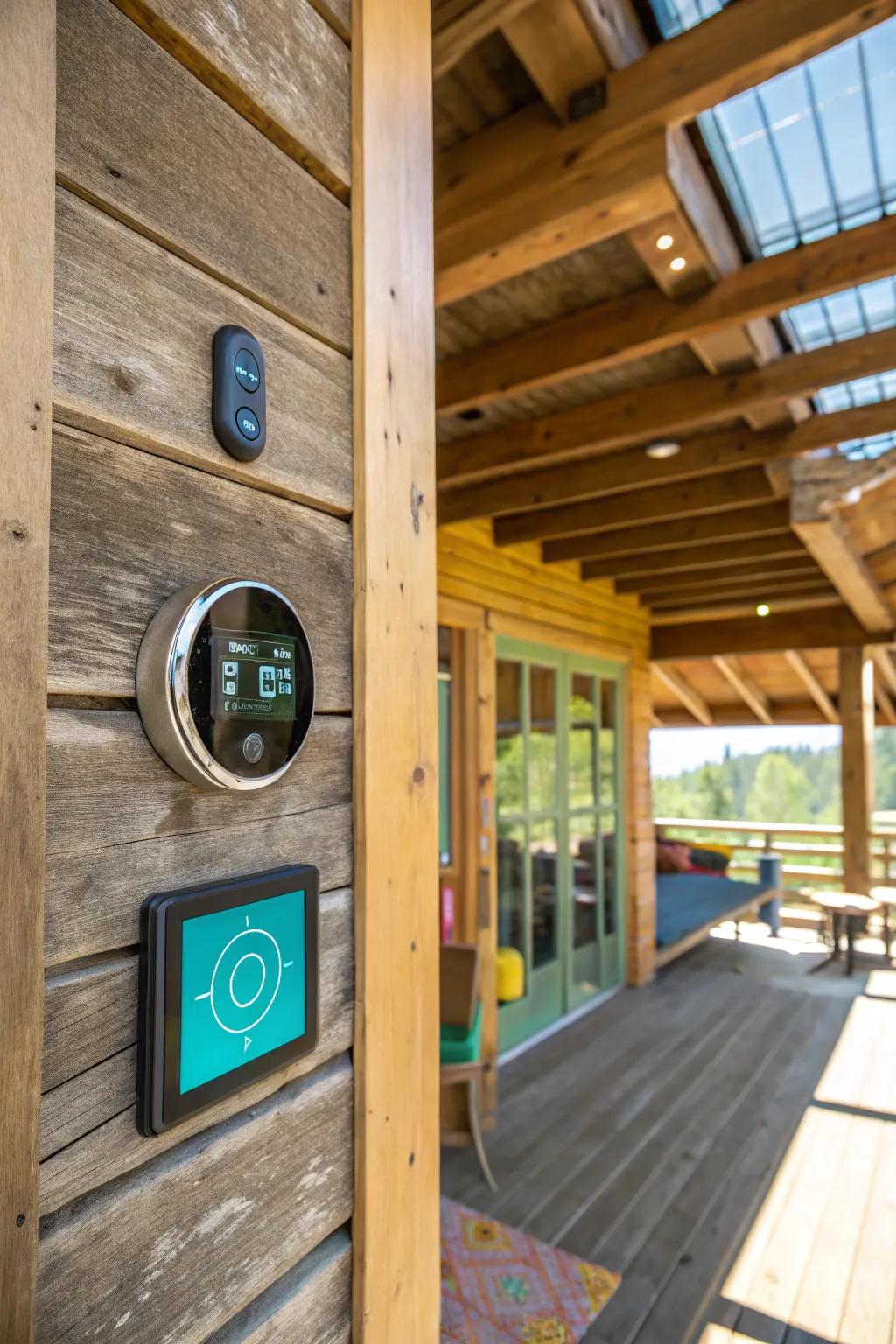 Blend innovation with sustainability through integrated technology in your cabin.