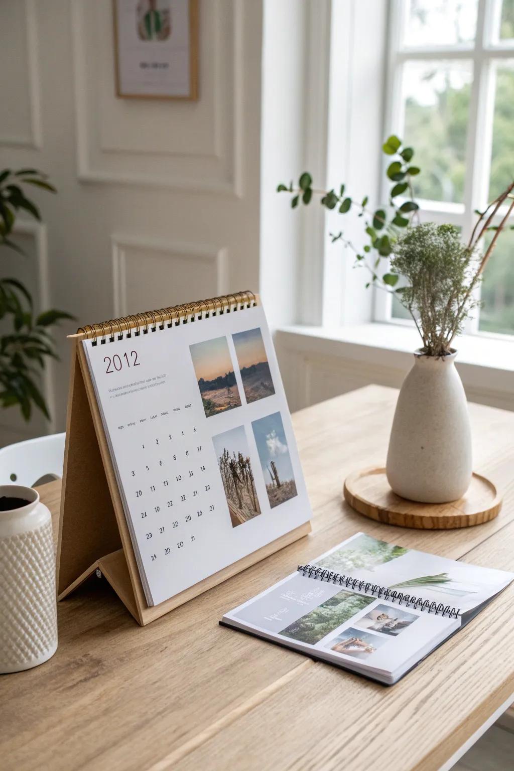 Enjoy your memories all year round with a custom photo calendar.