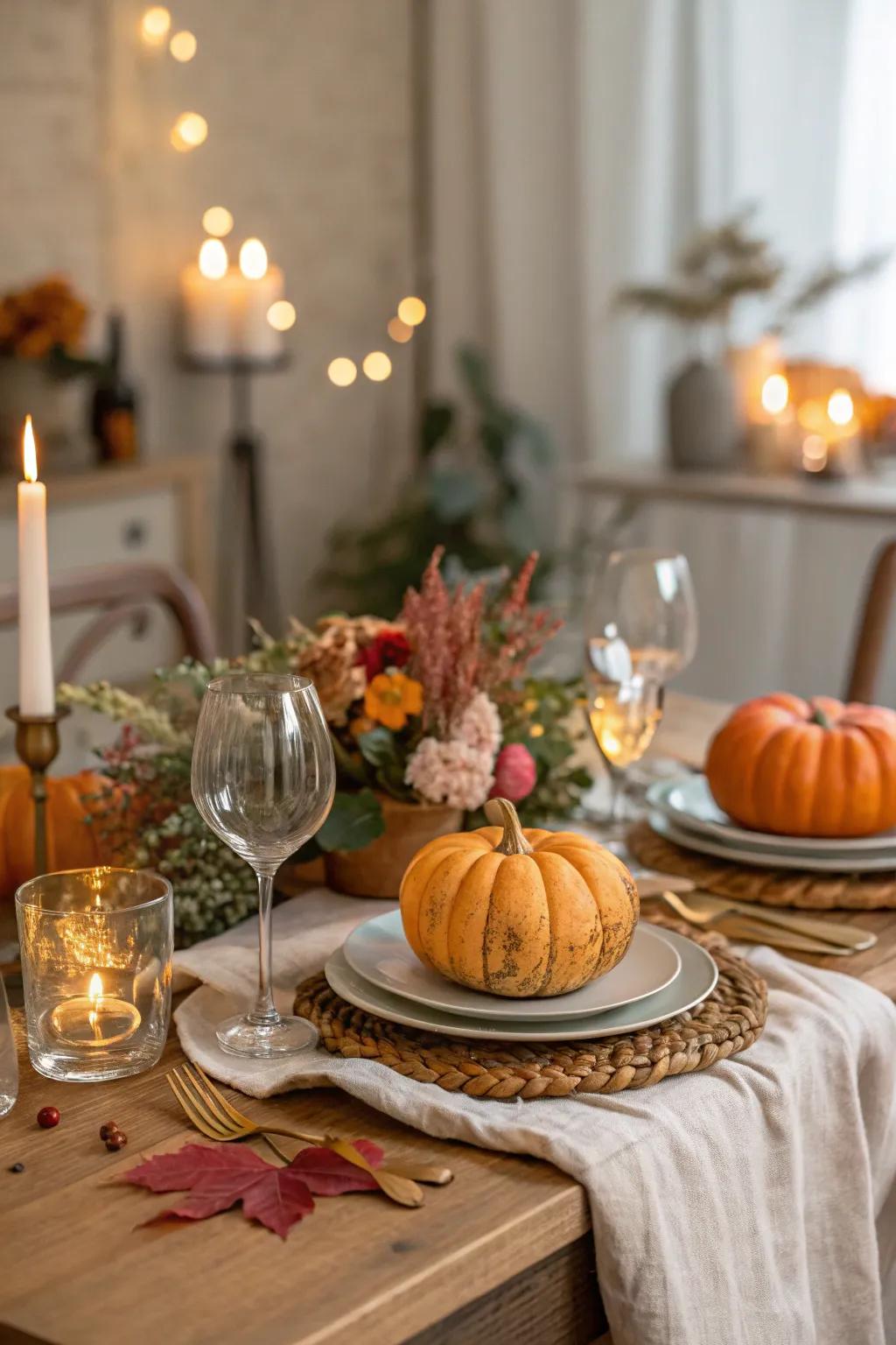 Celebrate the season with decor that complements the time of year.