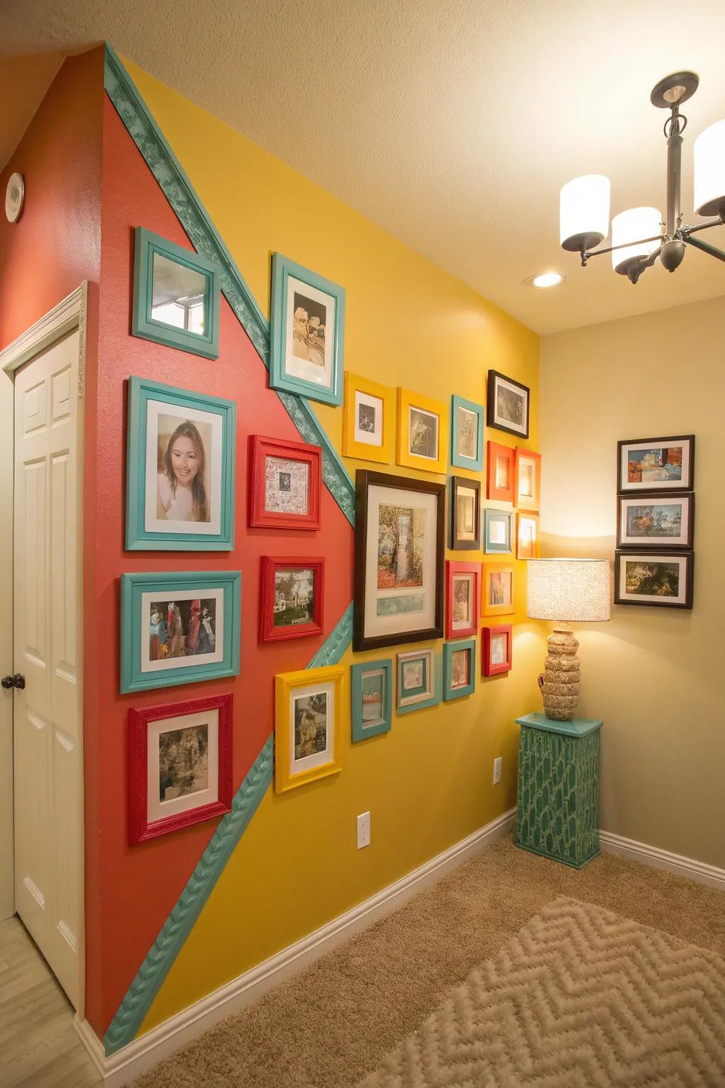 Gallery walls tell your story—create a personal masterpiece in your corner.