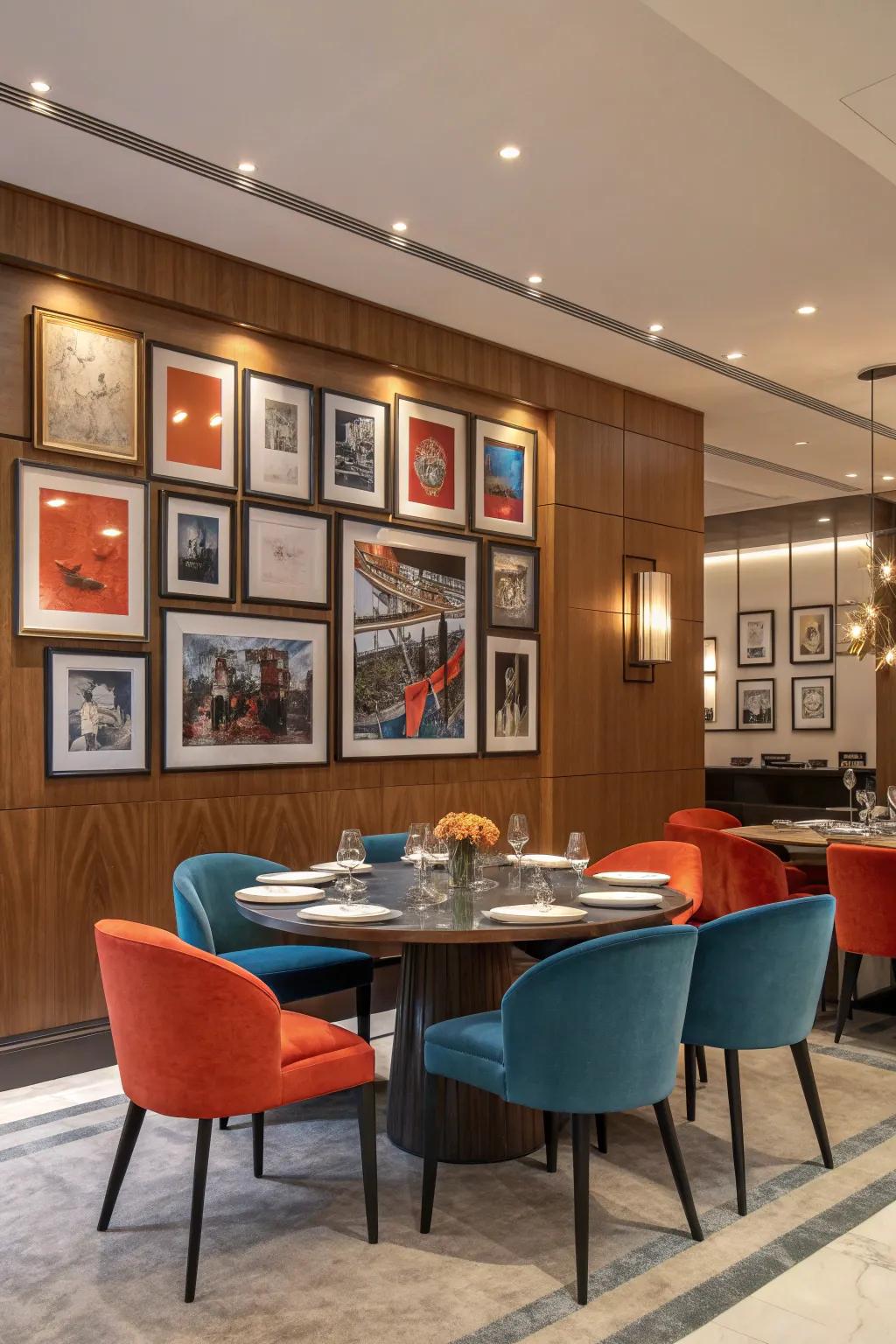 Let your walls tell your story with a personalized art display.