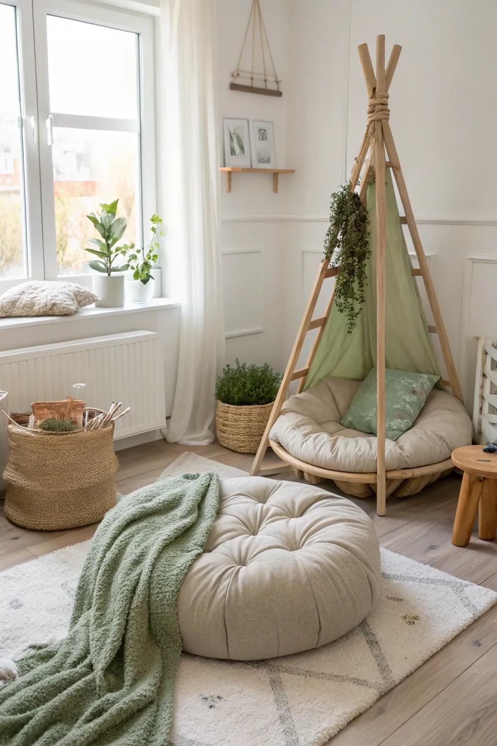 Feel good about your playroom with eco-friendly seating choices. #EcoFriendly #SustainableDesign 🌎