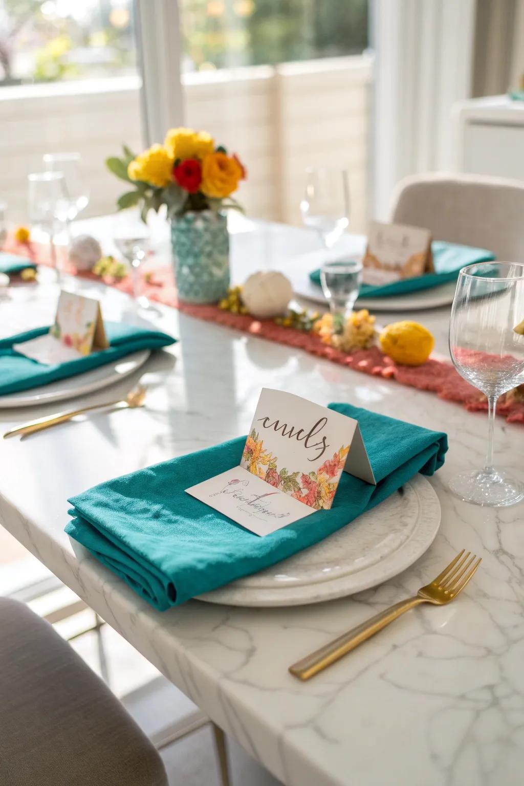 Make dining personal with custom touches that create an intimate atmosphere. ❤️ #PersonalizedDecor #DiningExperience