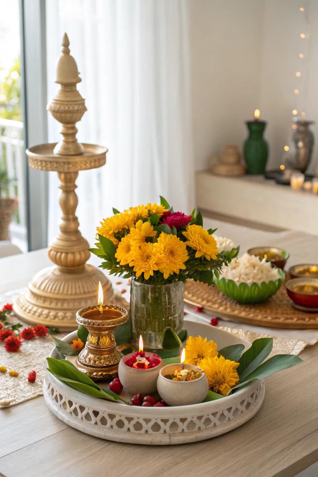 Celebrate tradition with cultural symbol displays that add depth and meaning to your decor.