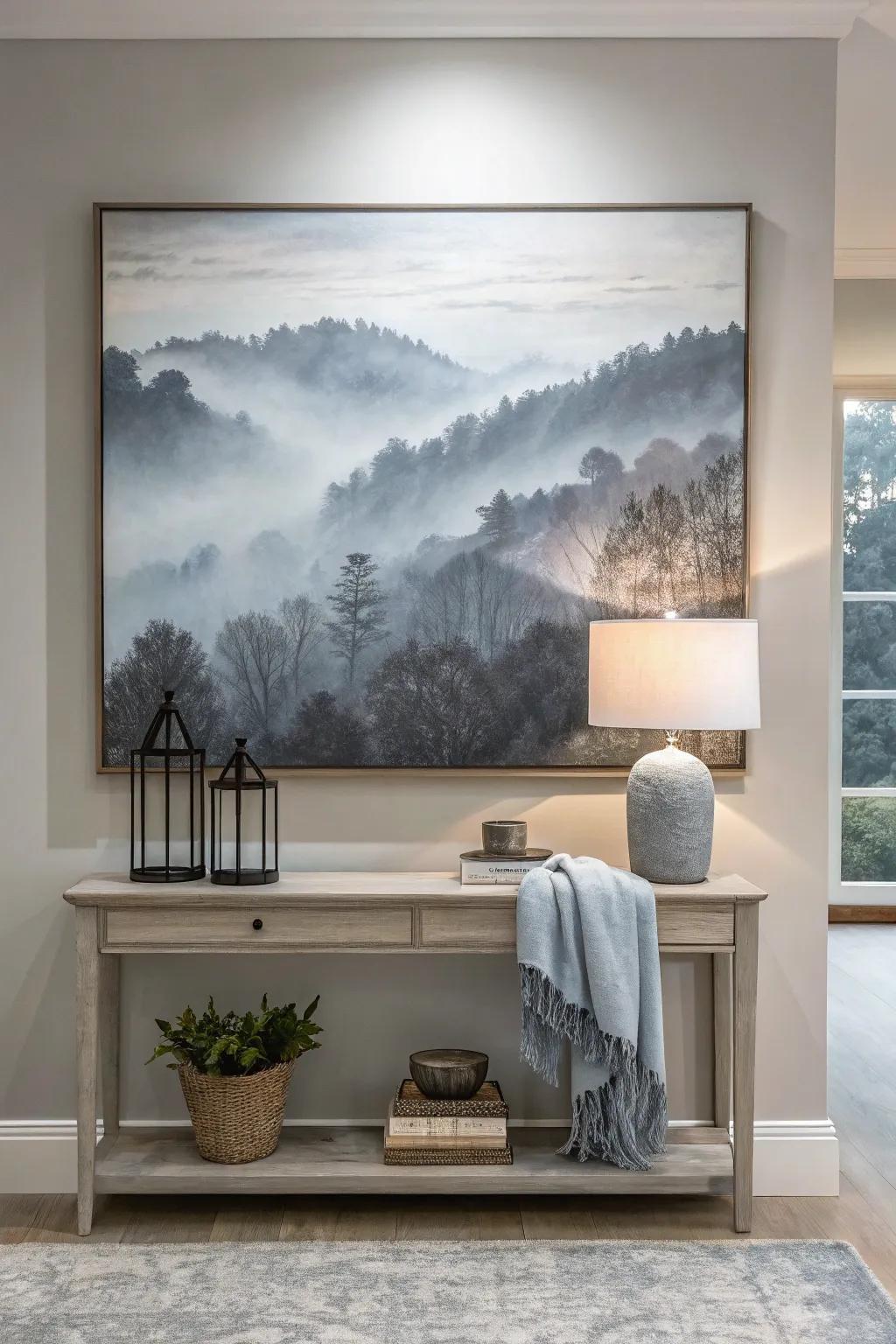 Find peace with ethereal misty mornings that transform your space into a tranquil haven.