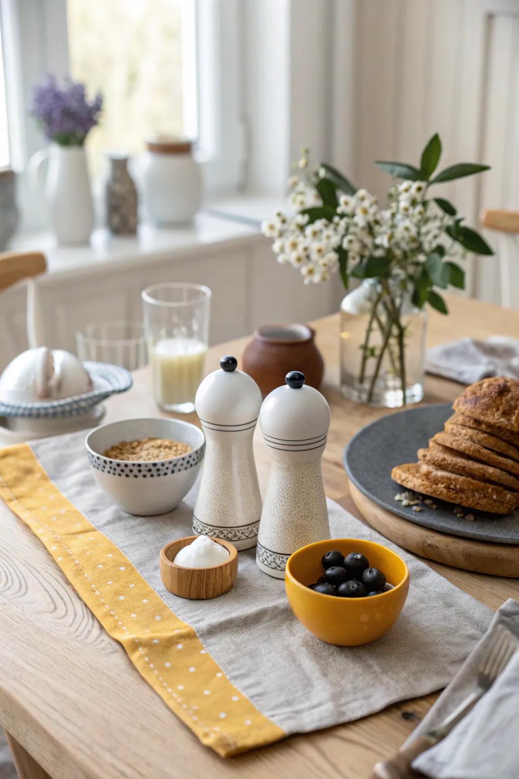 Delight your guests with a surprise element that adds fun and flair. 🎉 #TableSurprises #BreakfastFun