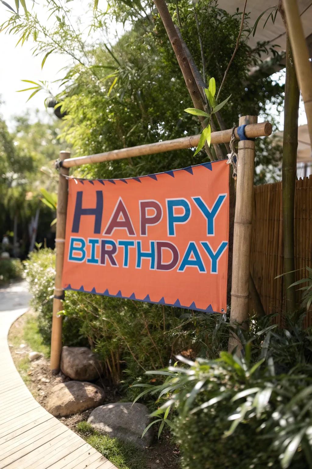 Celebrate responsibly with eco-friendly signs that are both beautiful and sustainable, adding a mindful touch to your decor.