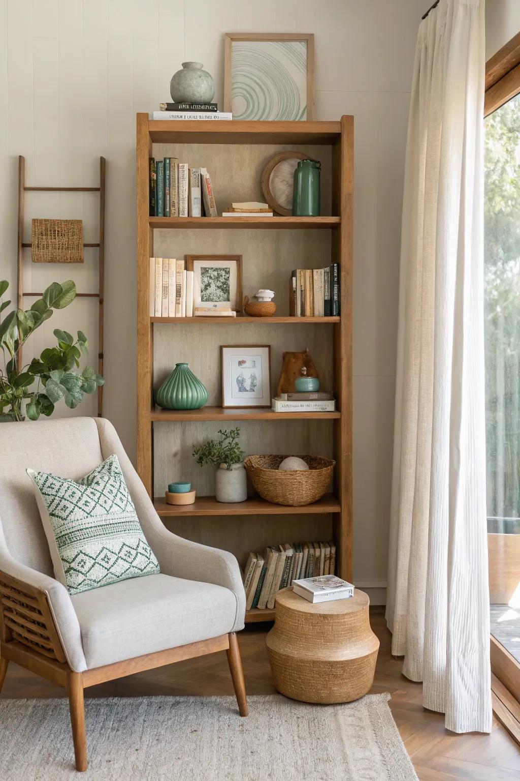 Create a personalized bookshelf display that reflects your unique story.