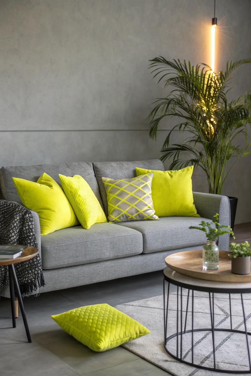 Neon pops bring unexpected fun to your decor. 🎉 #NeonDecor #PlayfulSpaces