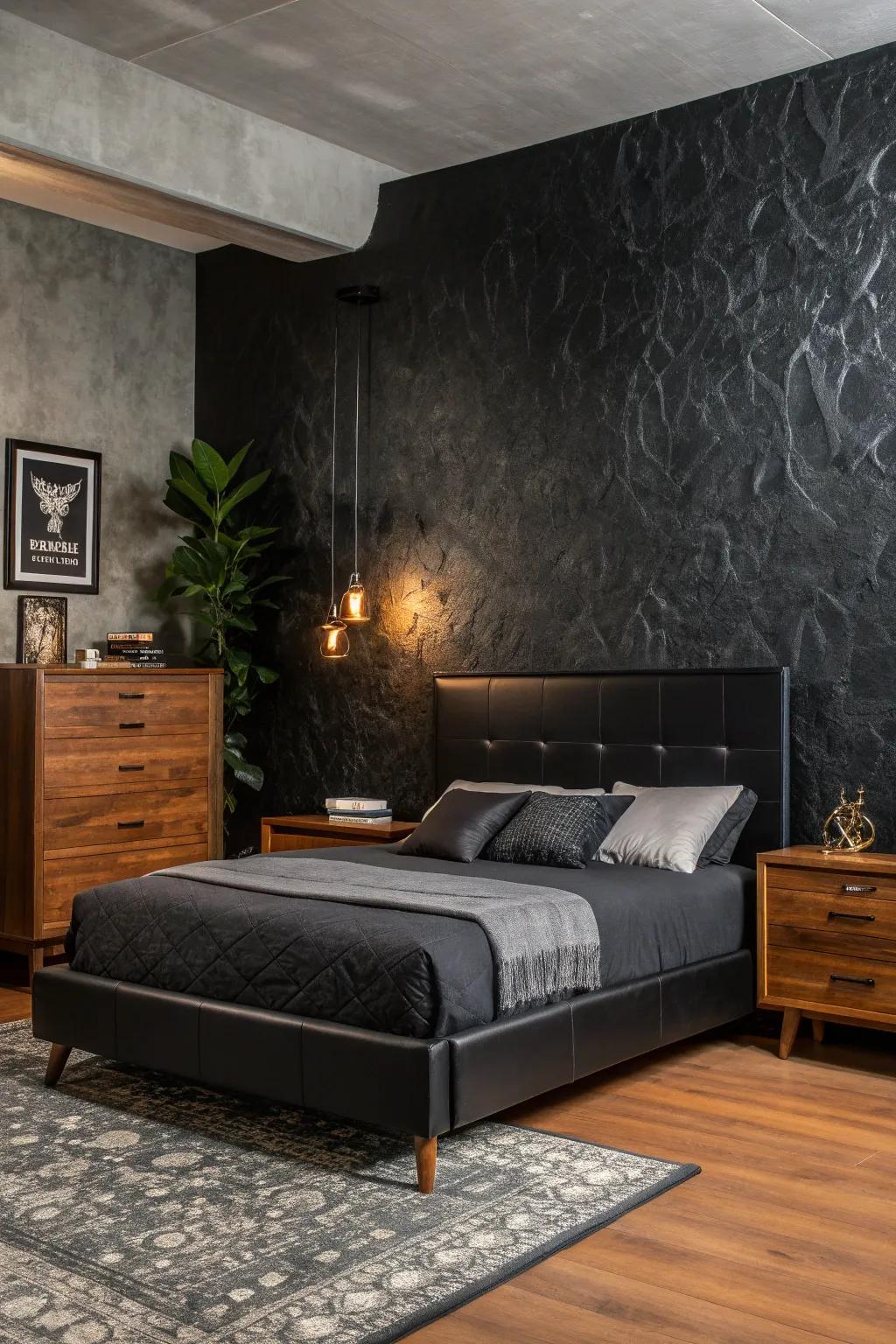 Anchor your space with black furniture that offers both style and substance, creating a cohesive and modern look.