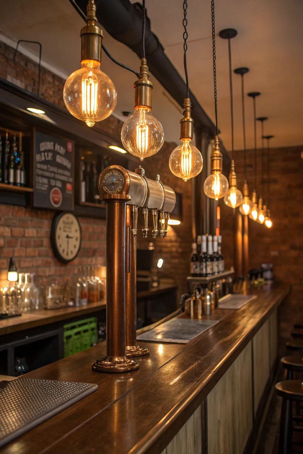 Edison bulbs: the perfect blend of vintage charm and modern elegance.