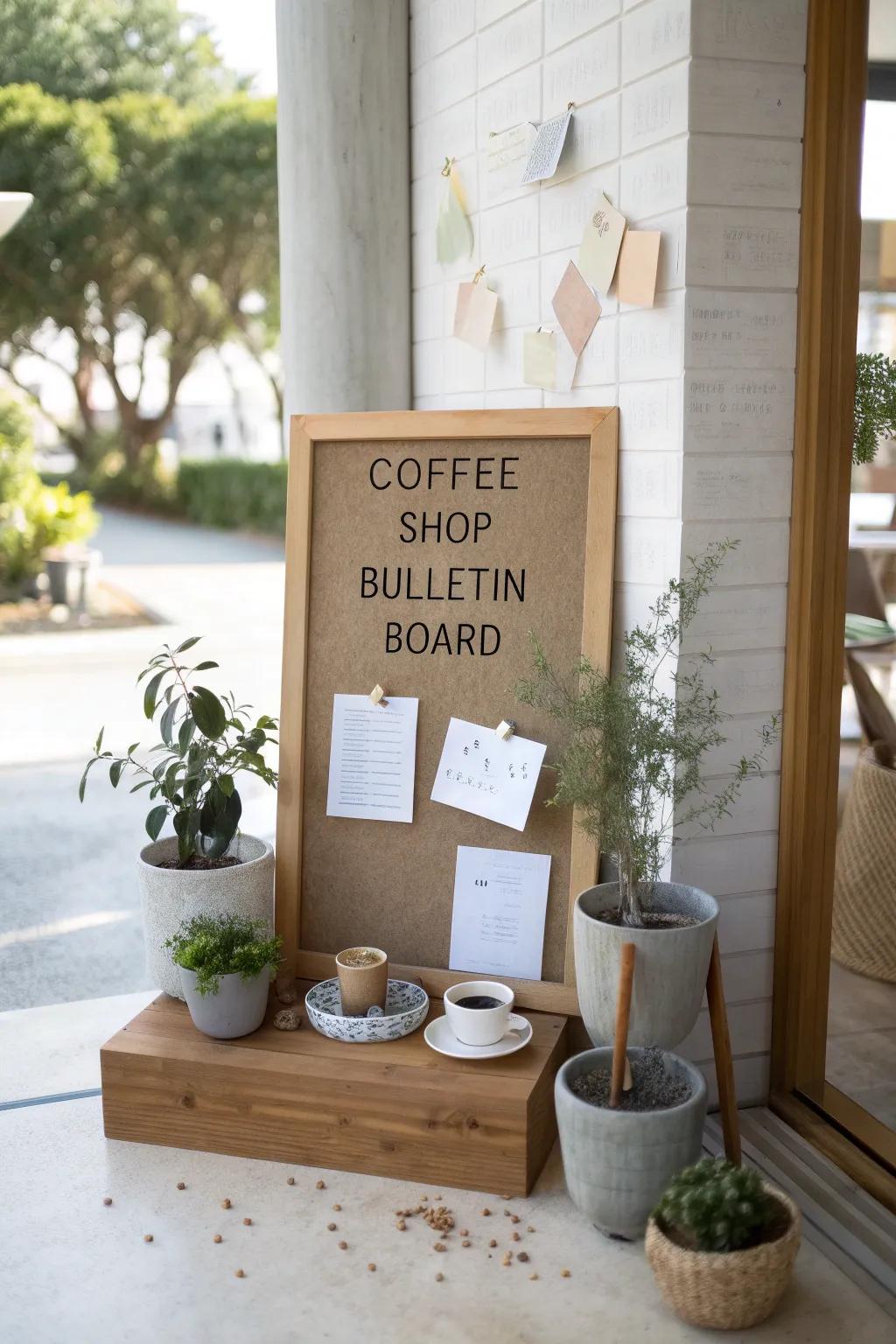 Invite interaction with designated spaces for customer notes and messages.