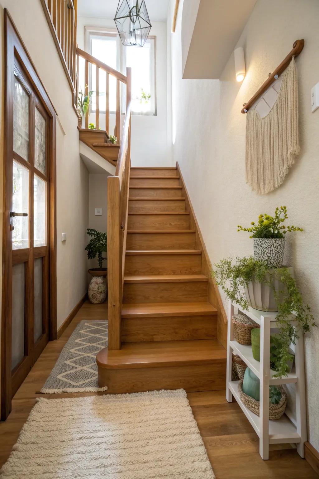 Compact staircase designs maximize space in small homes without compromising style.