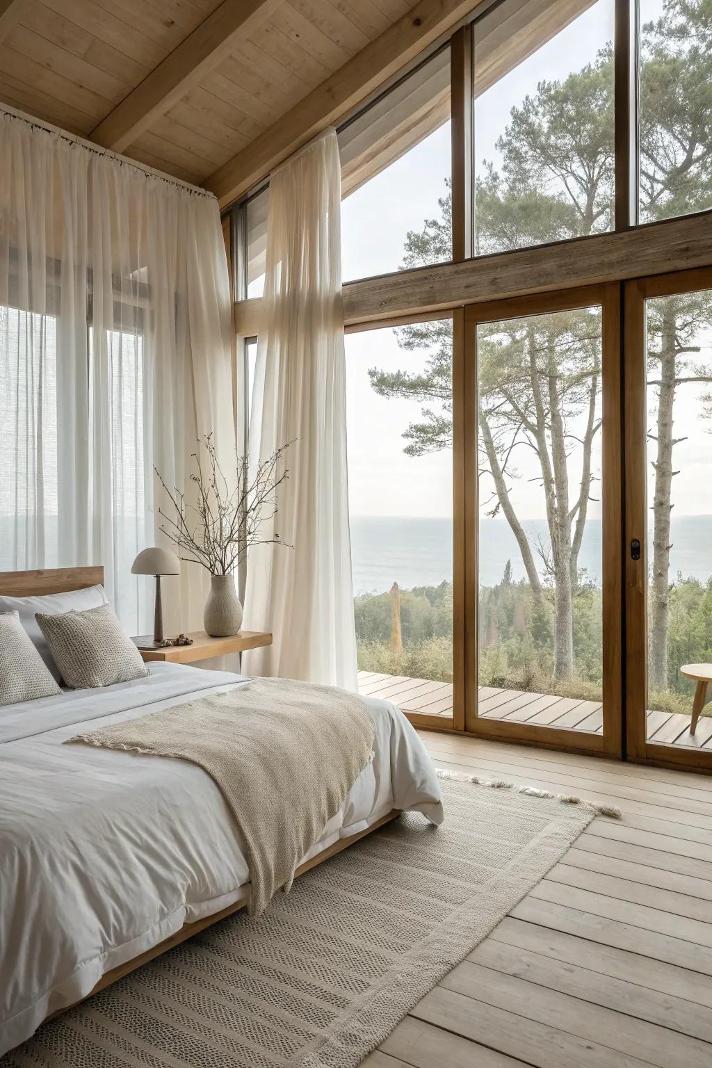 Sunlight transforms any space, making it feel larger and more welcoming.