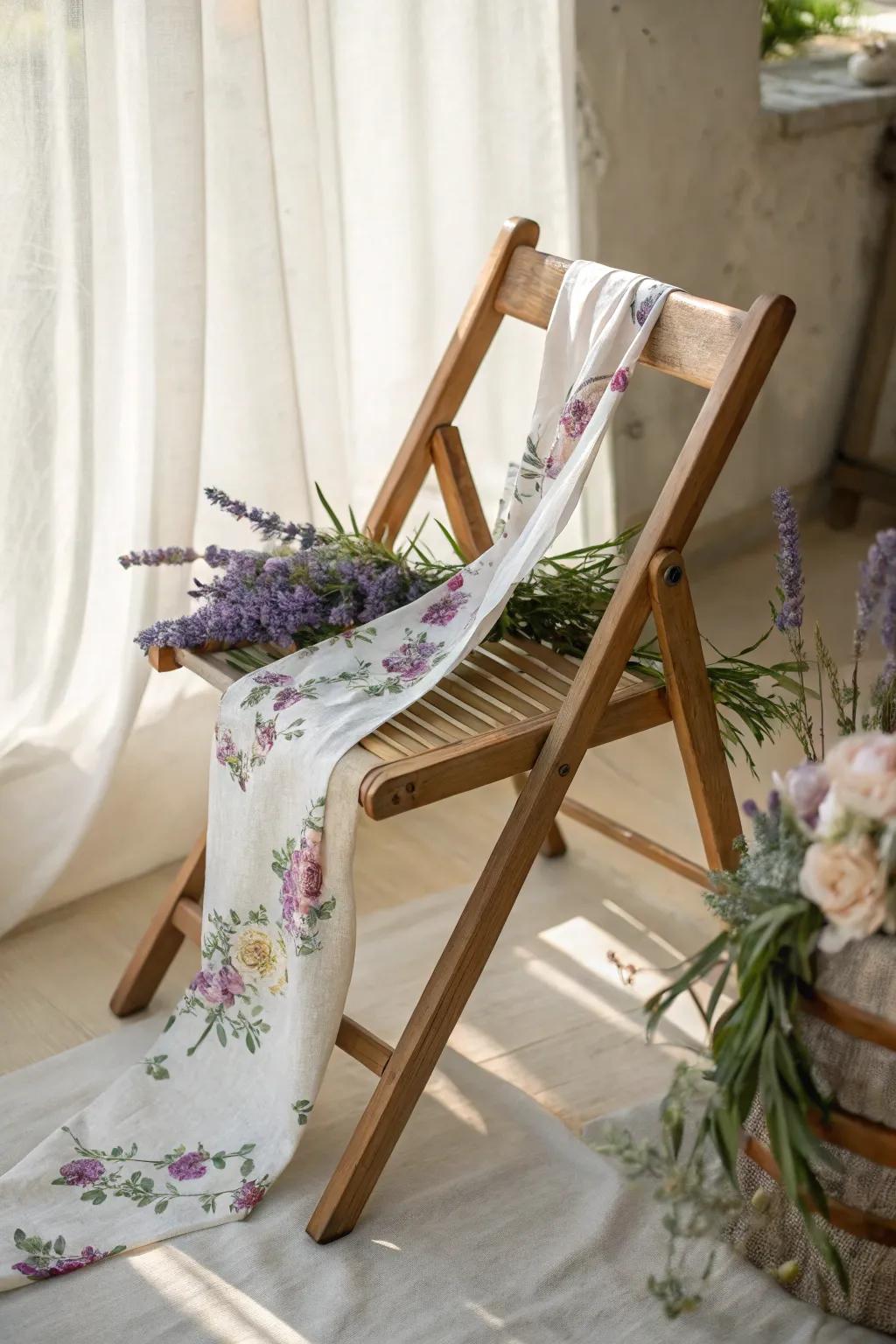 Bring the outdoors in with floral accents that add a natural and aromatic touch to your decor. 🌿