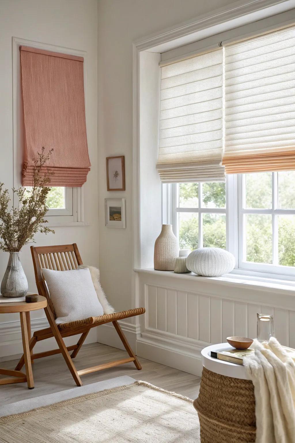Embrace simplicity with elegant paper window shades. 🍃 #MinimalistDecor #SimpleLiving
