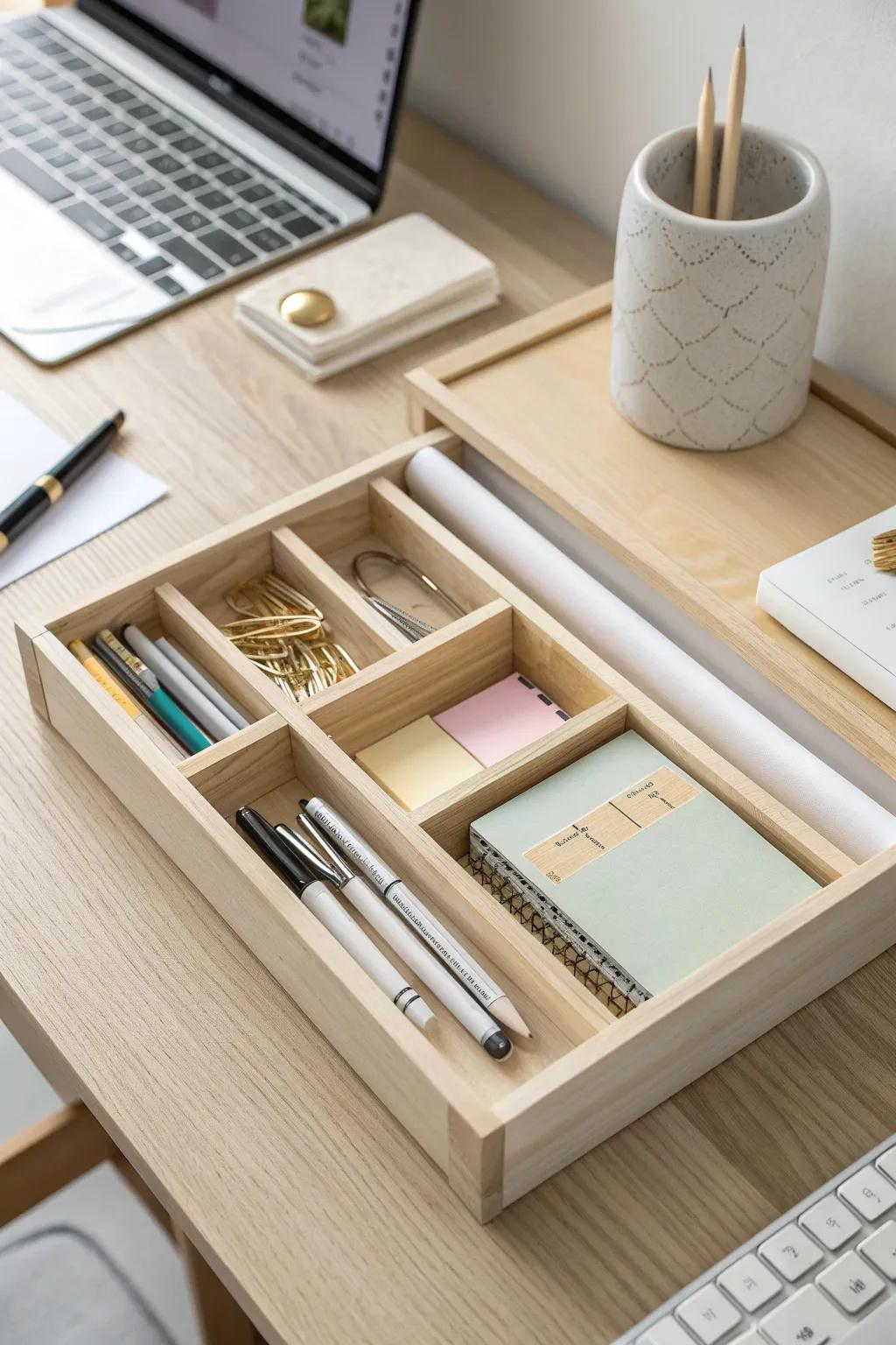 Functional categories keep your essentials organized and accessible. ✨ #DeskOrganization #OfficeSupplies
