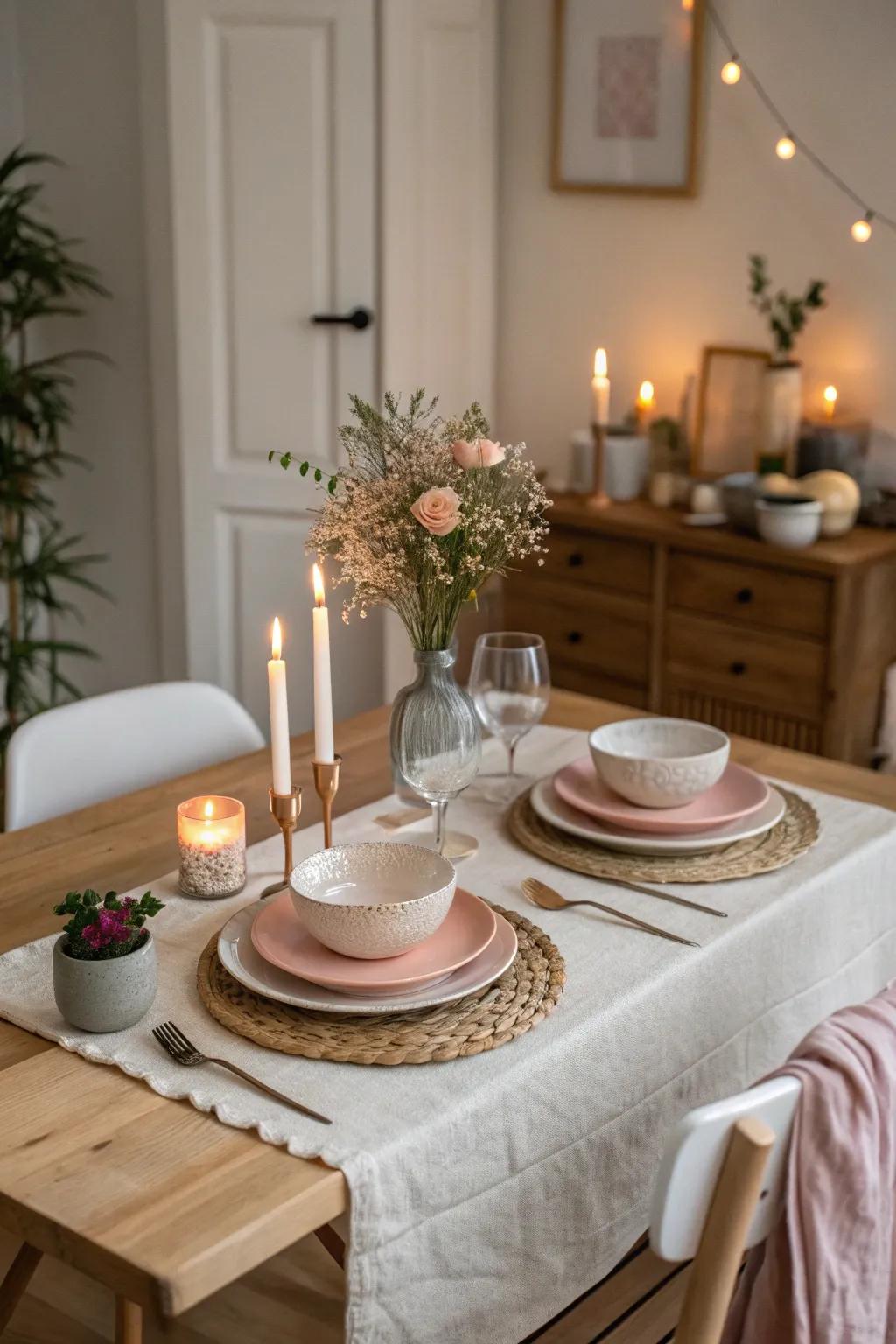 Let the music guide your evening with a curated playlist of your favorite tunes.