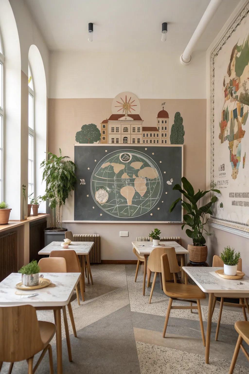 Transform plain walls into captivating art pieces with creative murals that spark joy and imagination. 🎨 #WallArt #CreativeSpace