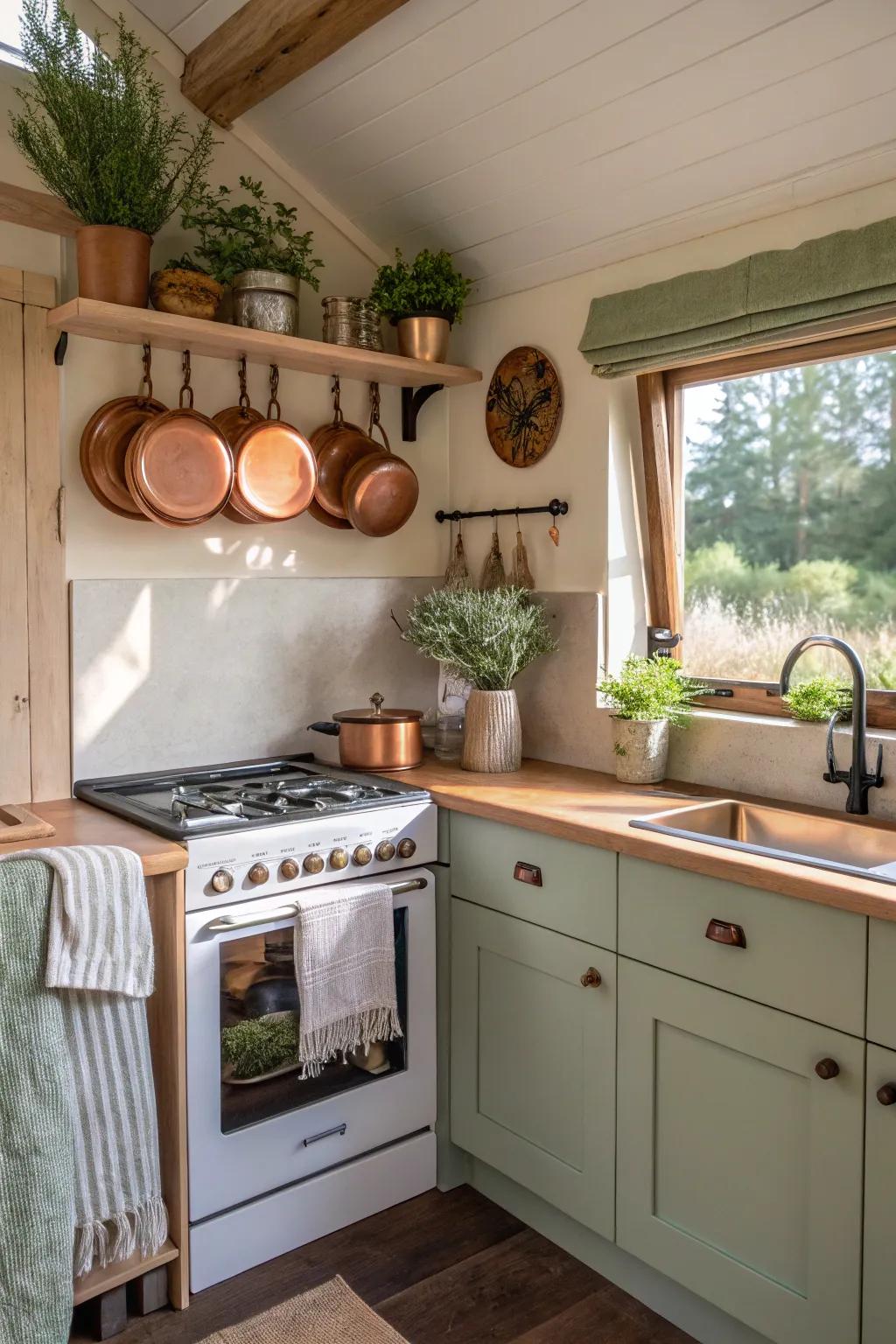 Vertical space is your kitchen's best friend when it comes to storage.