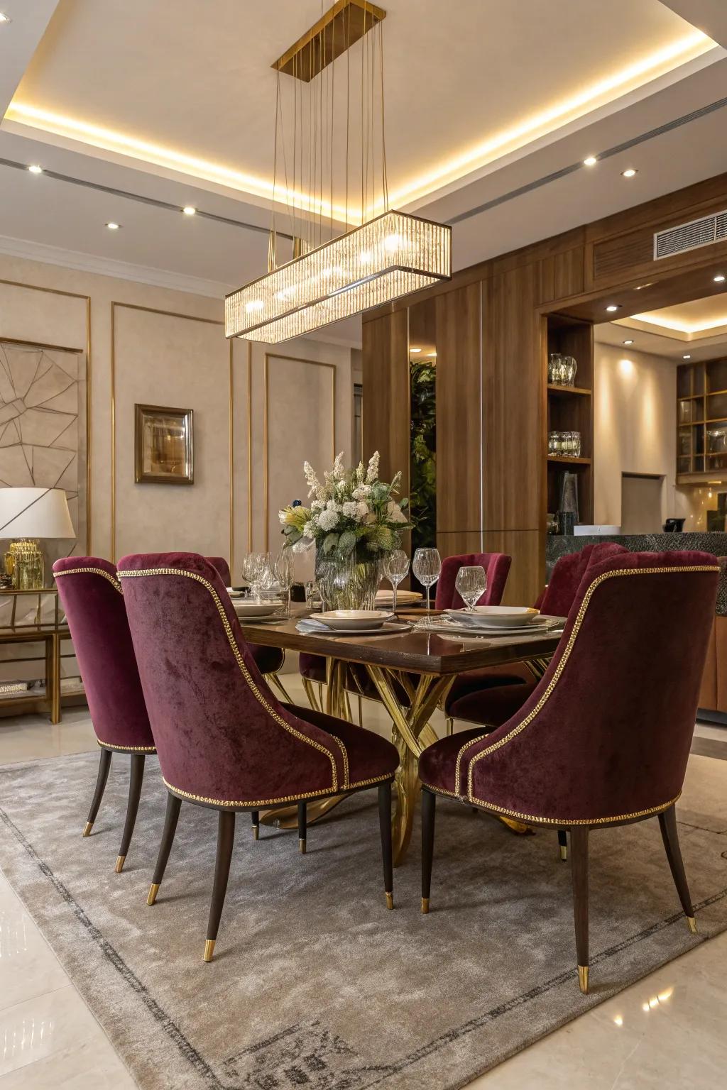 Experience the allure of sumptuous textures that elevate your dining experience.