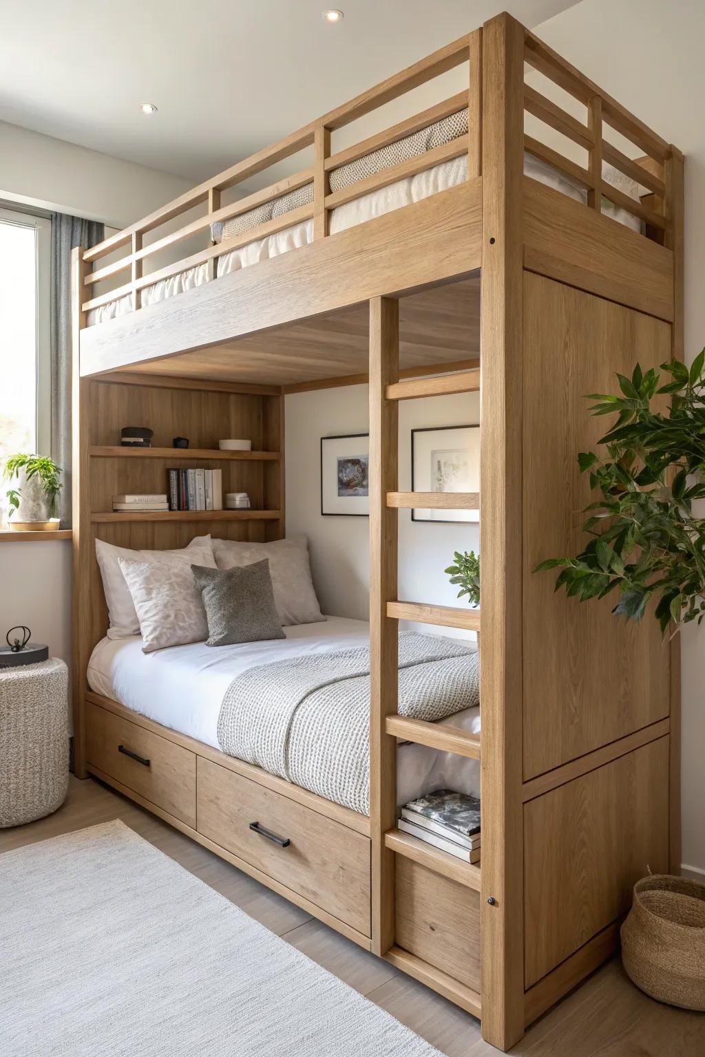 Headboard storage offers a stylish solution for keeping bedtime essentials close and organized.