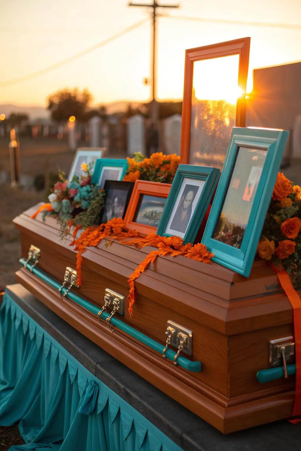 A collage of cherished memories tells a heartfelt story of a life well-lived. #FamilyMemories #LifeThroughPhotos