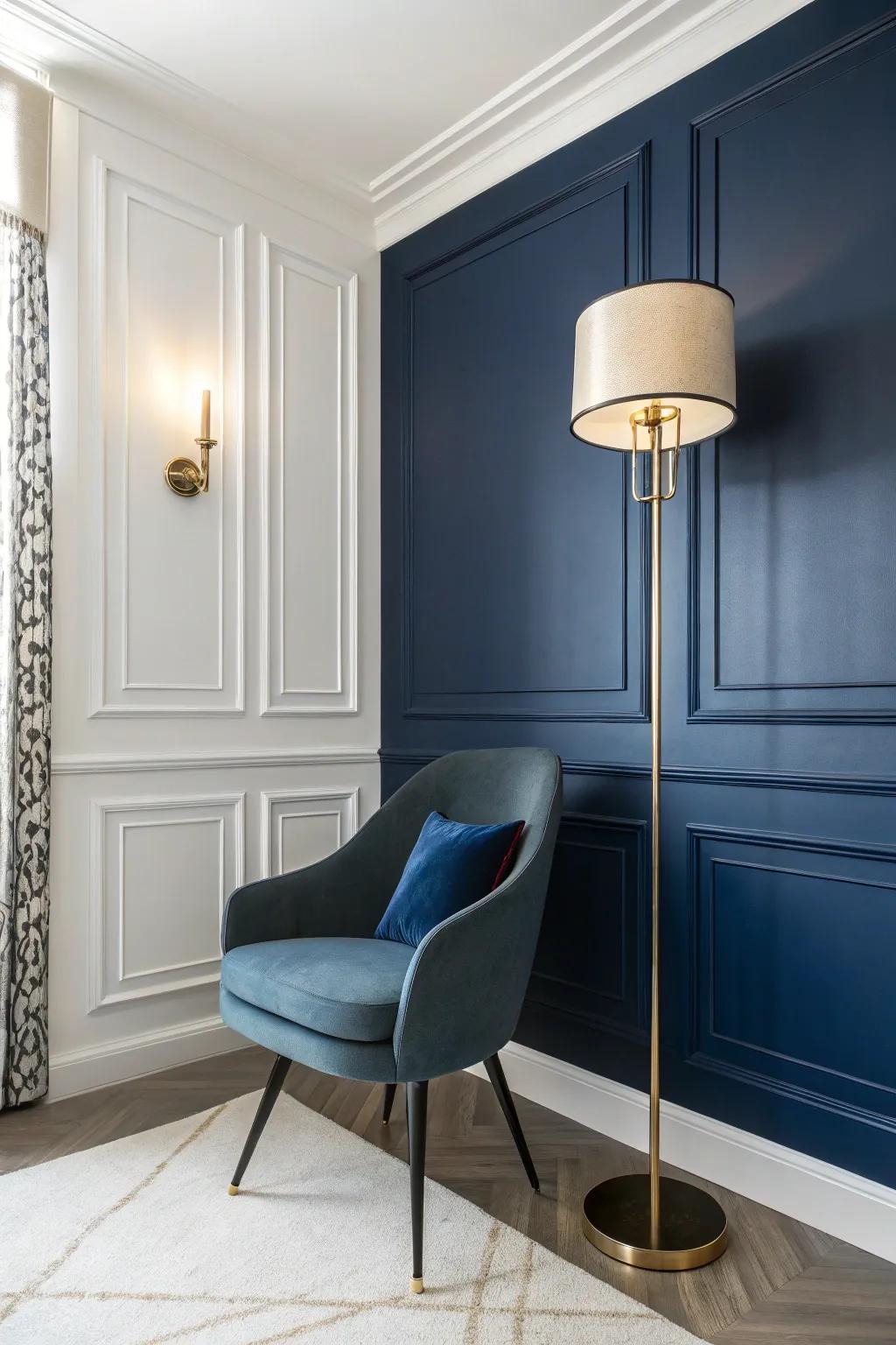 Contrast is key—bold colors make a statement in any room. 🎨 #BoldColors #InteriorDesign