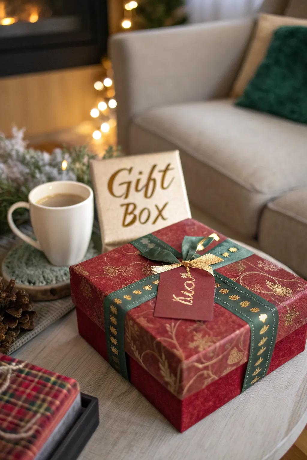 Add a personal touch to your gifts with custom items that show you care.