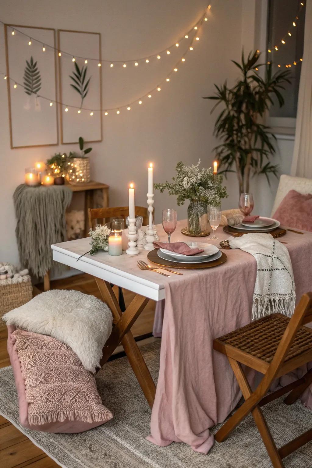 Enhance comfort with soft textiles that invite you to linger longer.