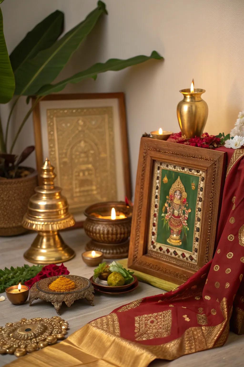 Infuse your space with cultural elegance through traditional Indian artwork.