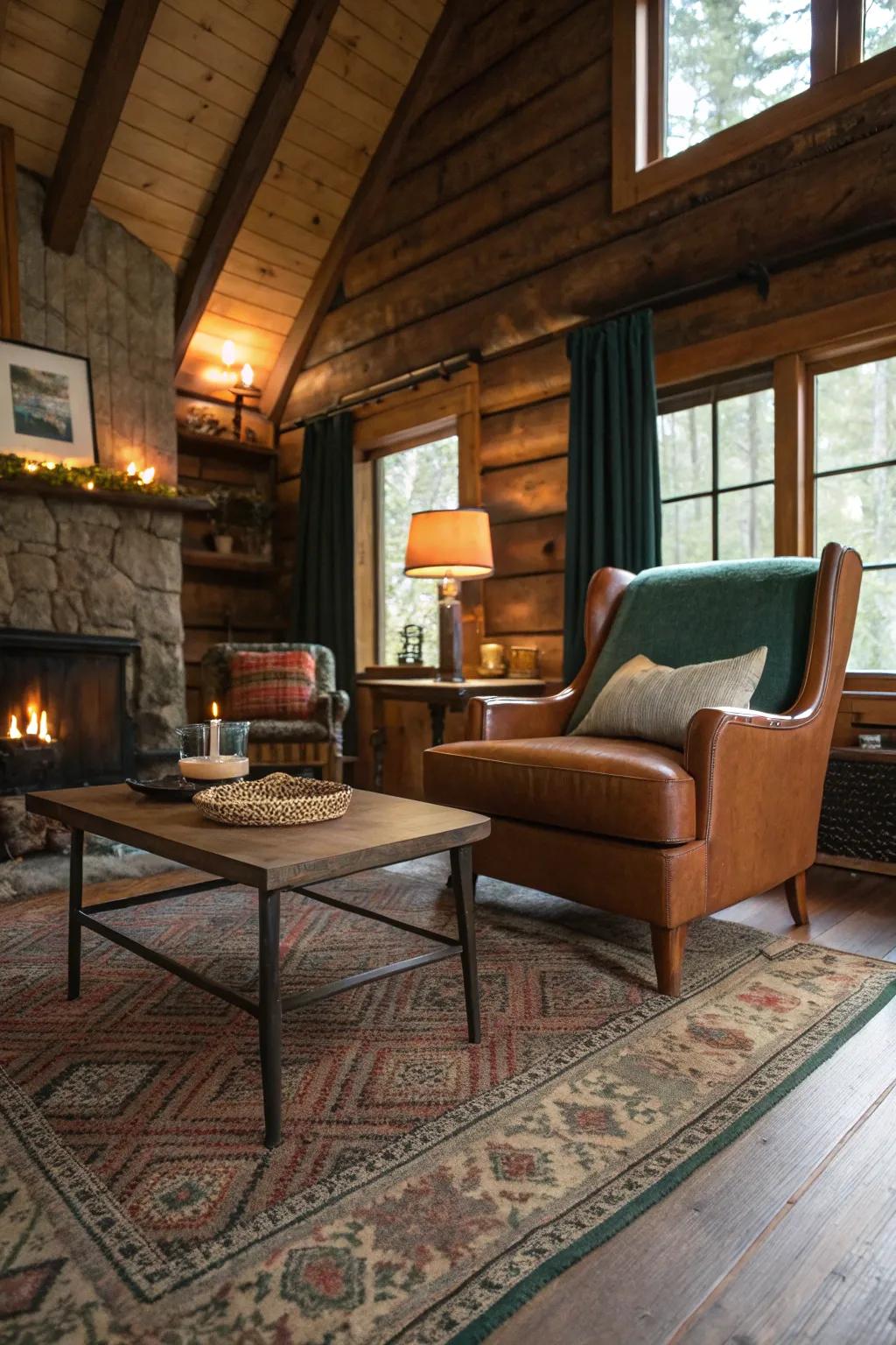 Blend styles with eclectic furnishings that tell a story and add personality.