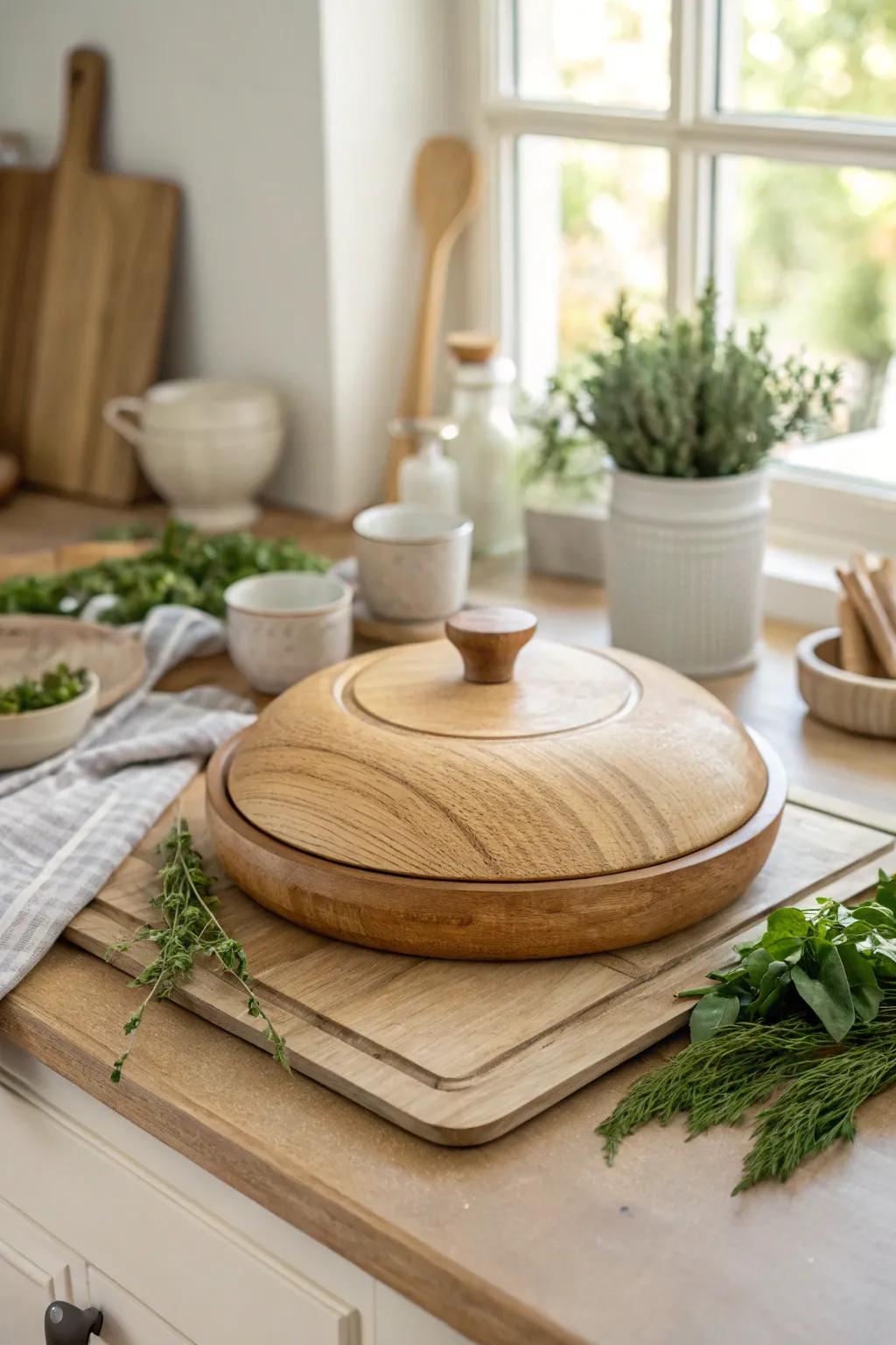 Expand your cooking territory with a multifunctional stovetop workspace.