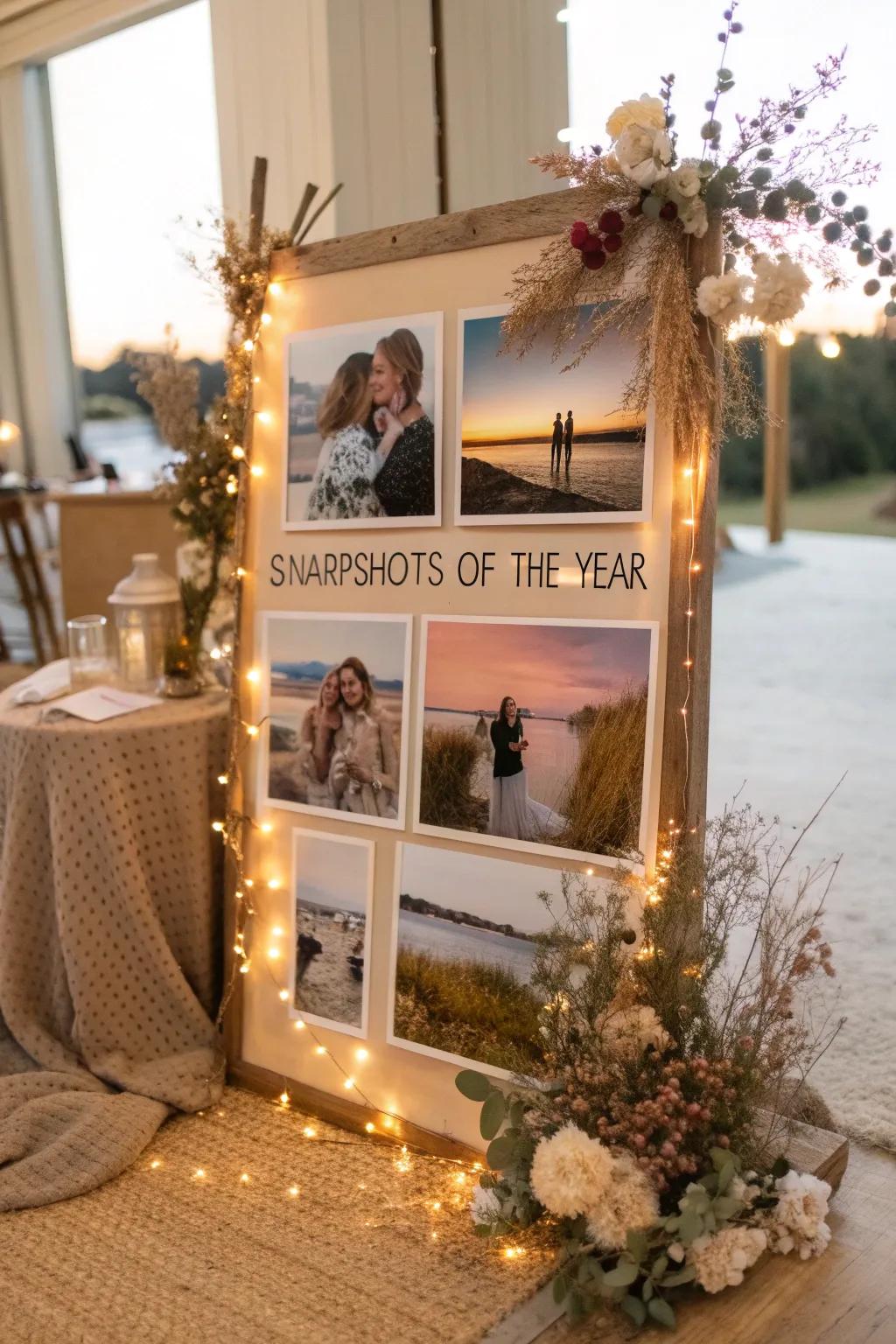 Relive the year's highlights with a board filled with cherished memories. 📸 #YearInReview #SchoolMemories