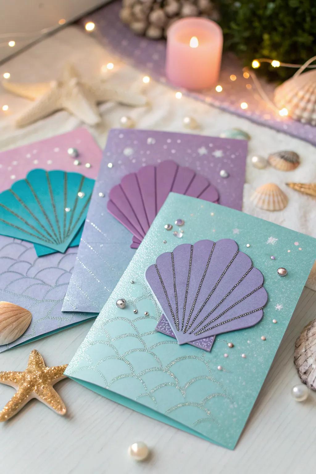 Make a splash from the start with enchanting mermaid invitations.