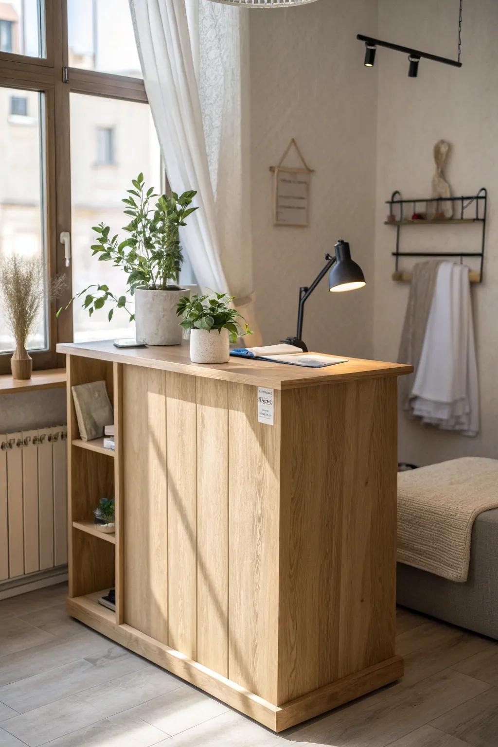 Optimize functionality with a well-planned workspace layout.