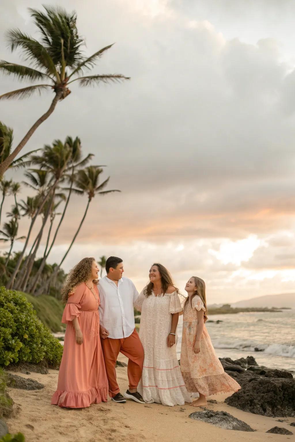 Bohemian vibes bring a touch of free-spirited charm to your photos. 🌺 #BohoChic #IslandStyle