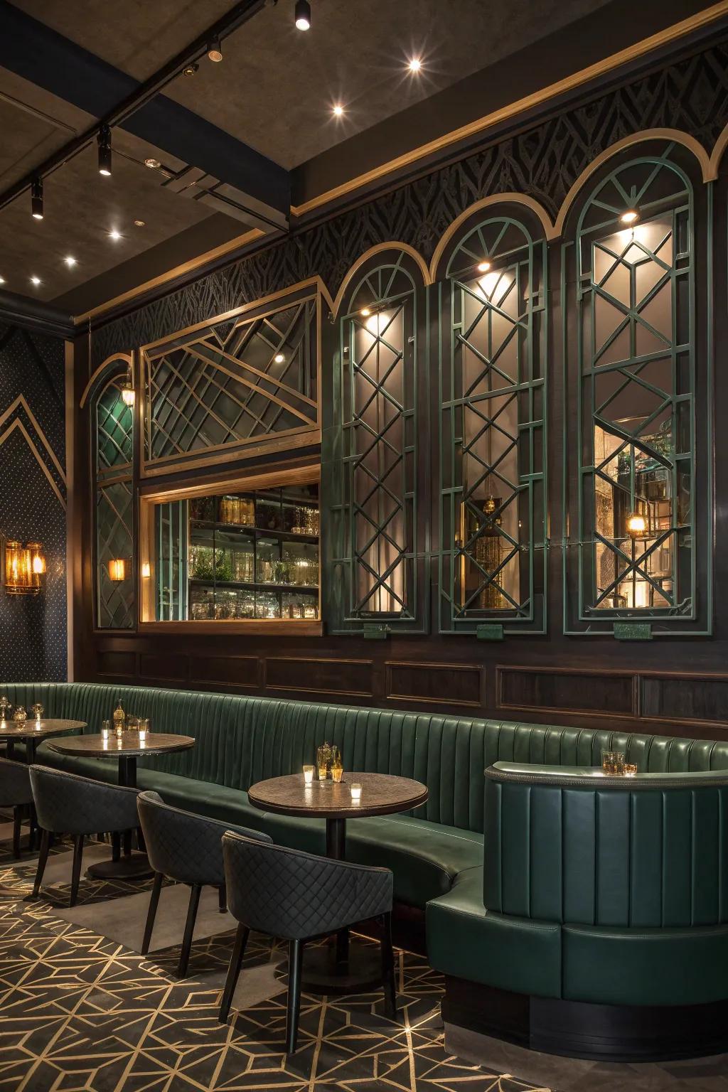 Accent walls create perfect backdrops for unforgettable photo moments.